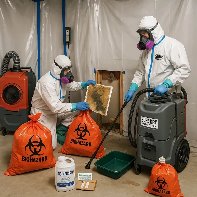 Contaminated Water Handling Protocols process in Blades, DE